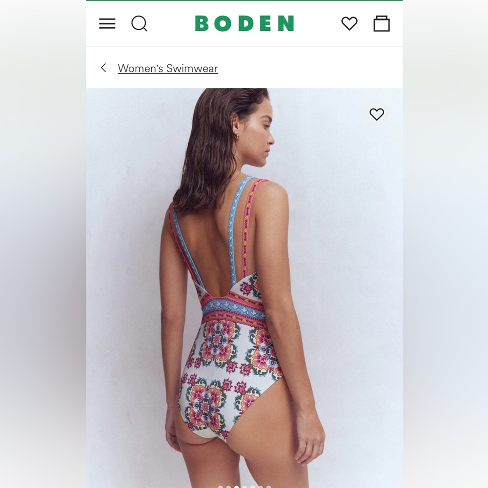 NWT- Boden Arles Swimsuit size 6L! - Picture 4 of 9